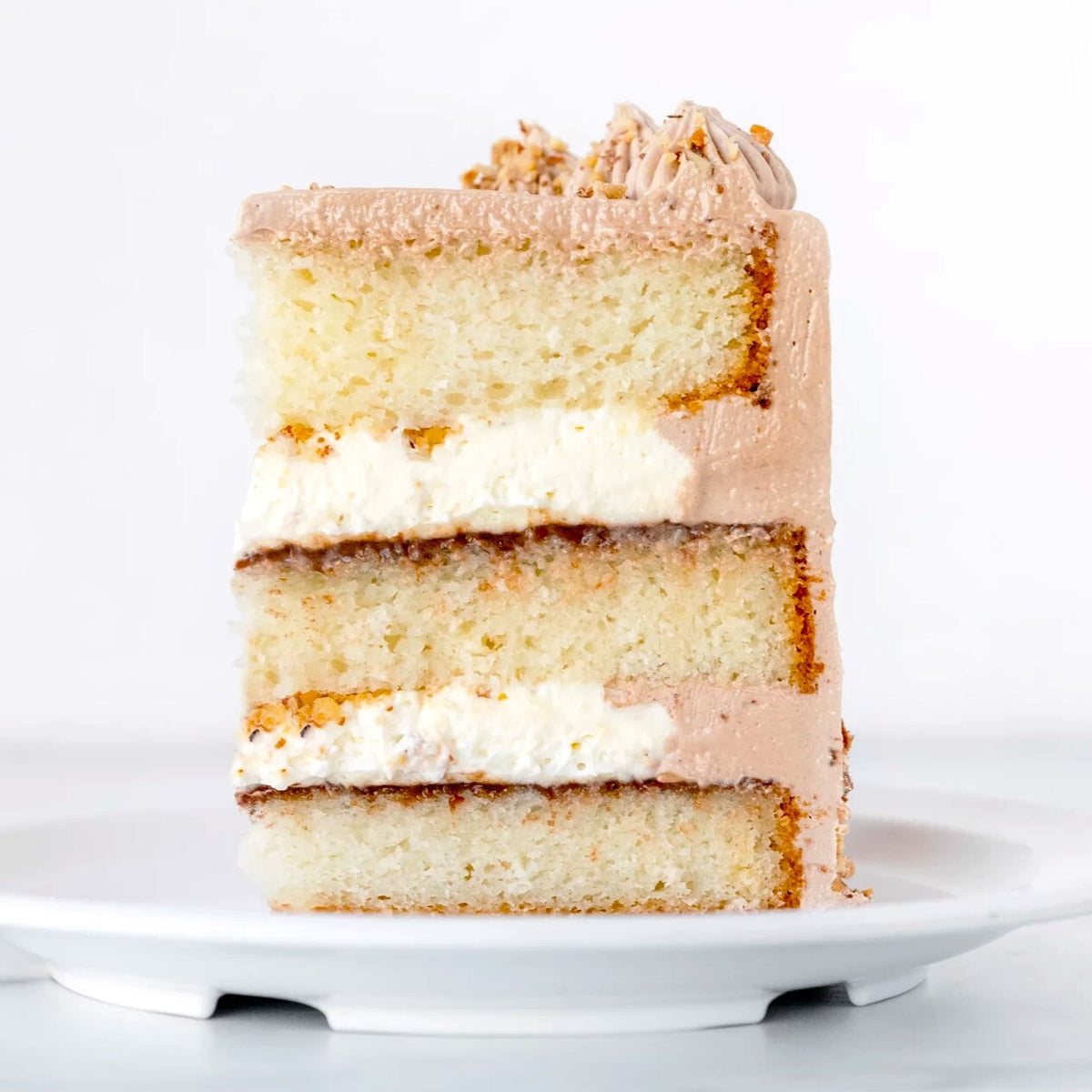 Nutella Crunch Cake