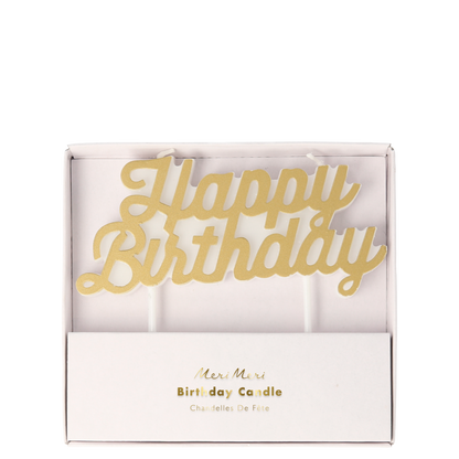 Happy Birthday Candle
