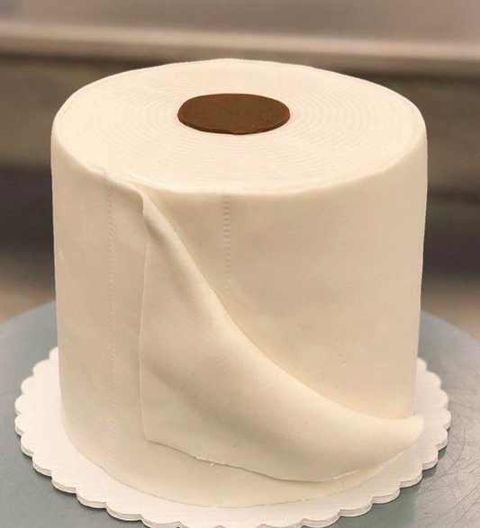 Toilet Paper Cake