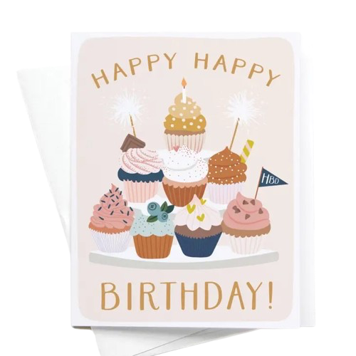 Happy Happy Birthday Card