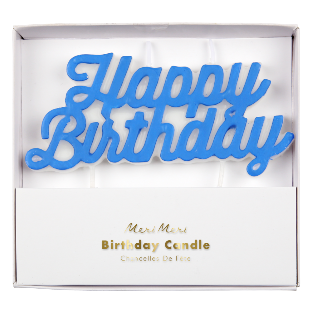 Happy Birthday Candle