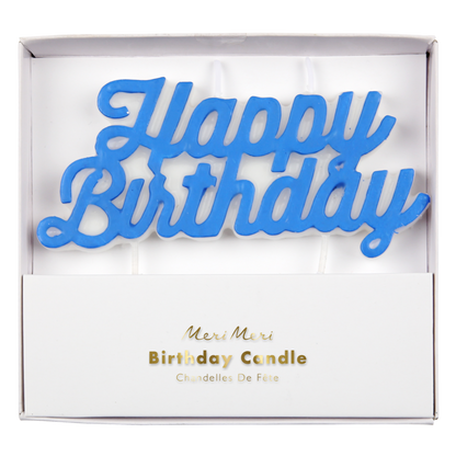 Happy Birthday Candle