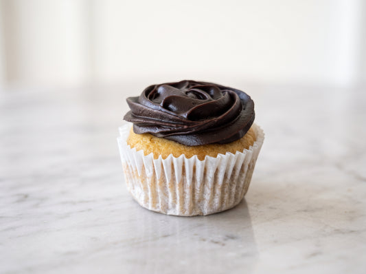 Vegan Boston Banana Cupcake