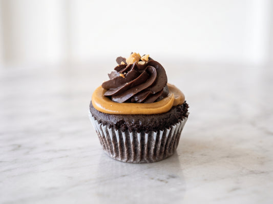 Peanut Butter Chocolate Cupcake