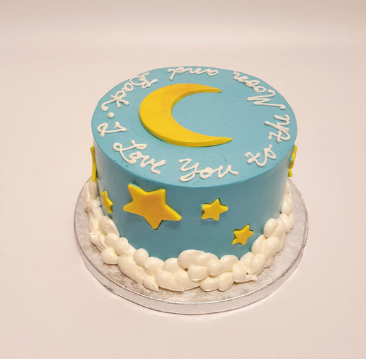 Moon & Back Cake