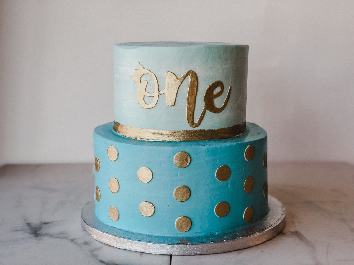 First Birthday Cake, 2 Tier