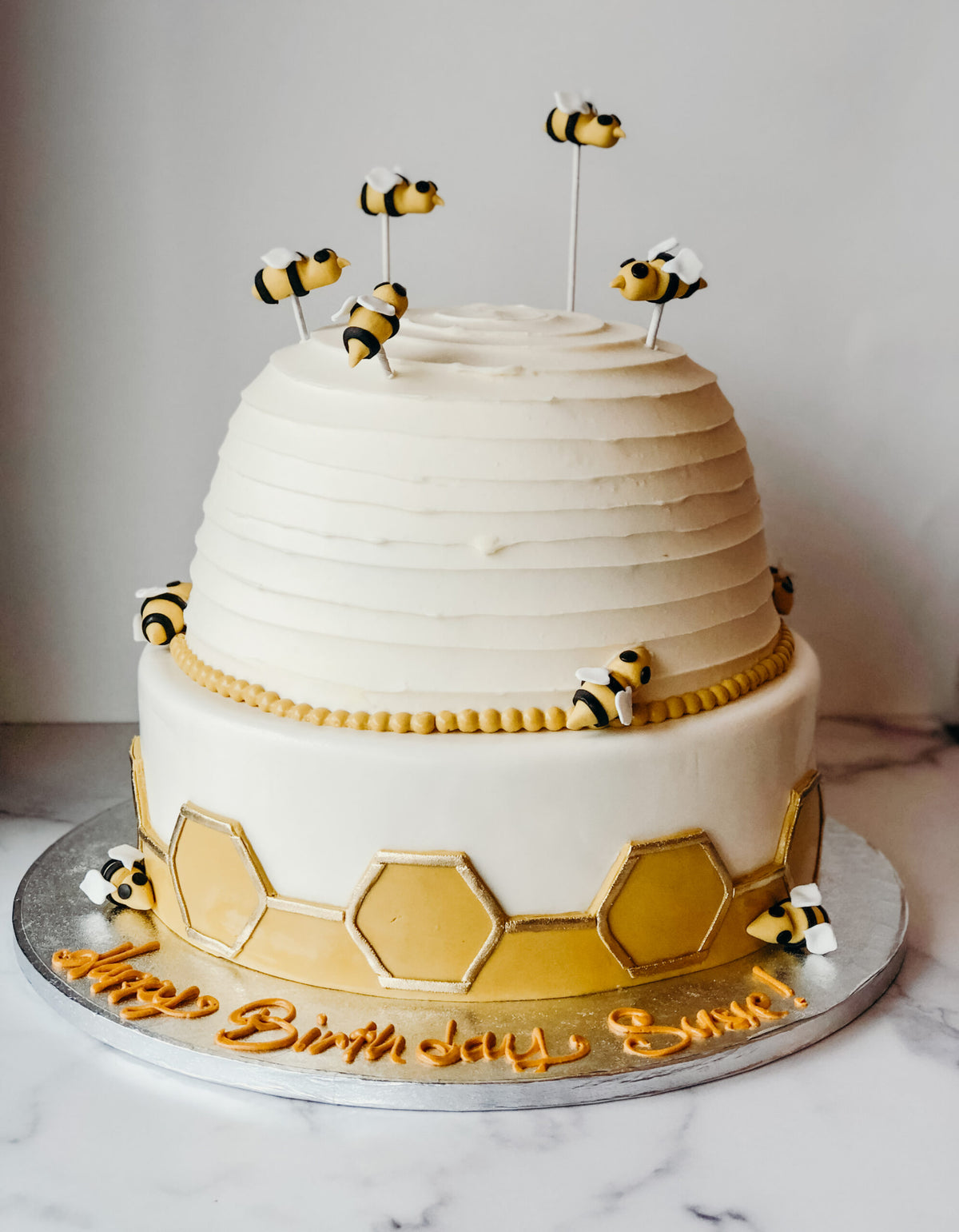 Bee Cake, 2 Tier