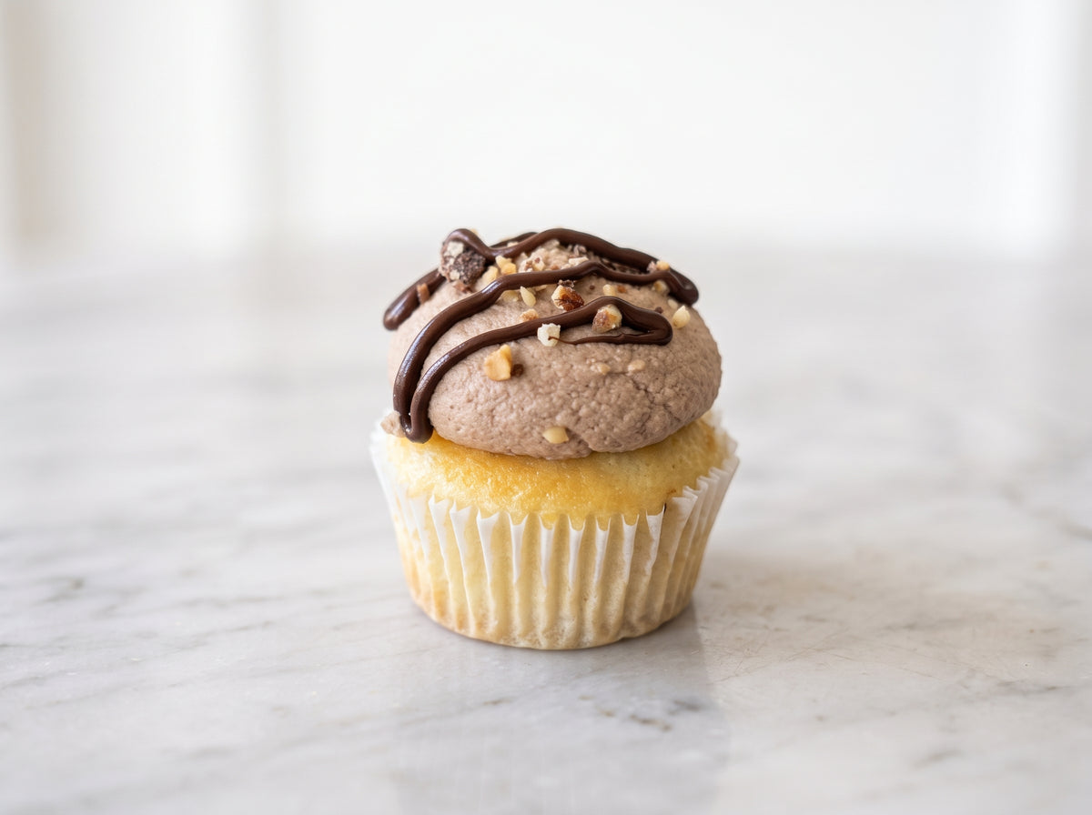 Nutella Crunch Cupcake