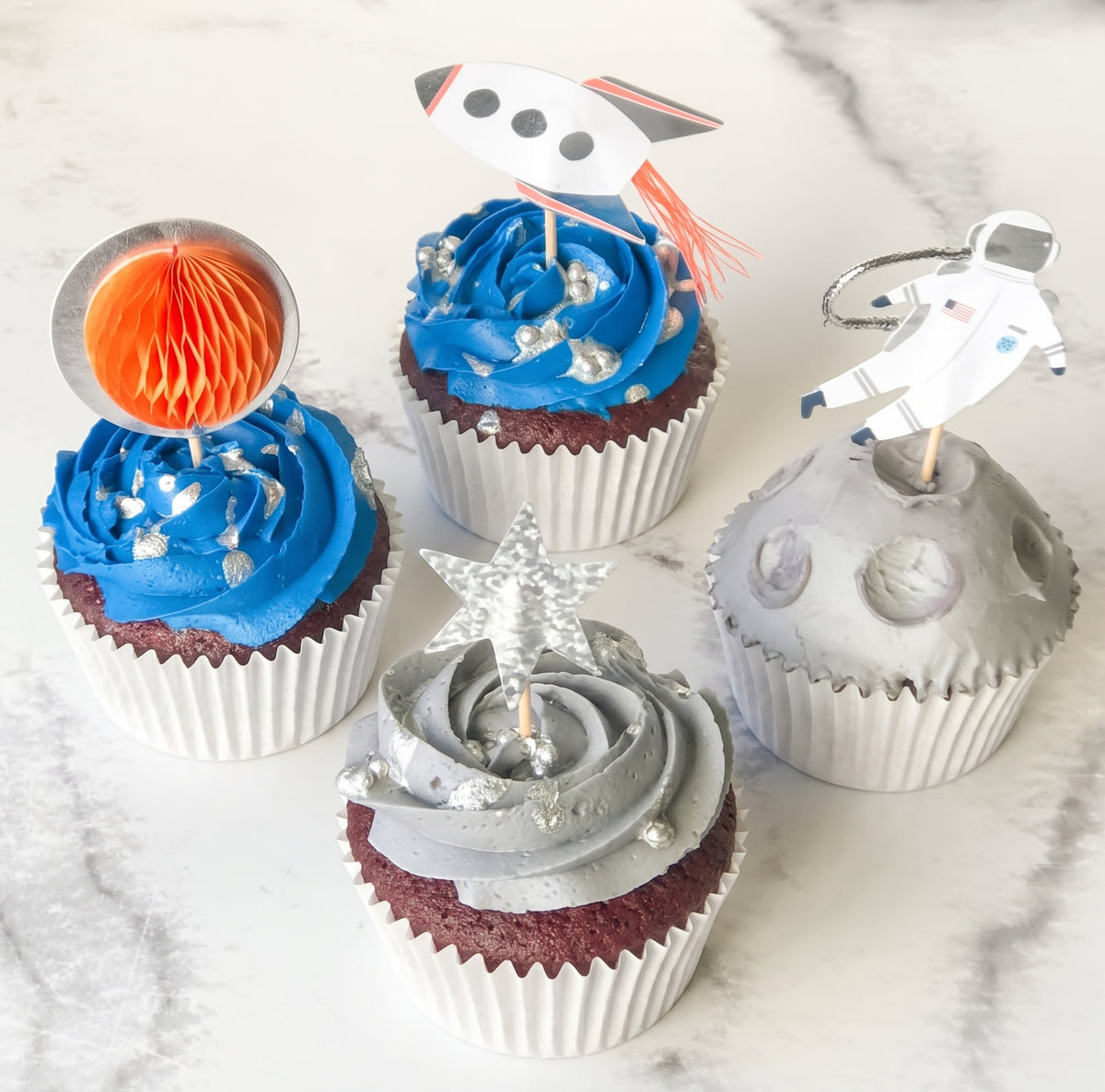 Space Cupcakes