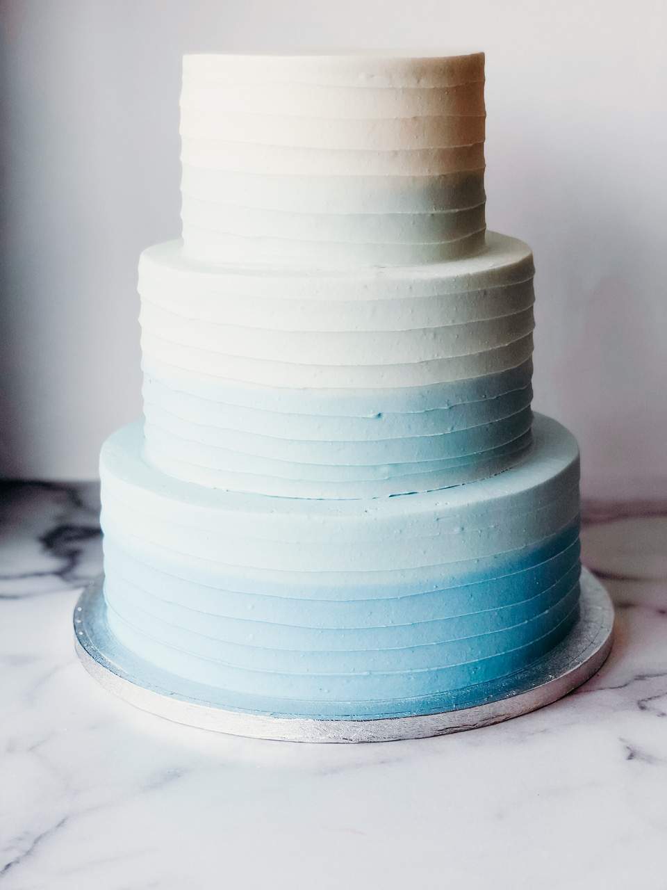 Blue Wedding Cakes - Quality Cake Company Staffordshire