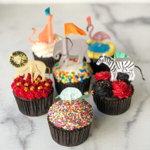 Circus Animals Cupcakes