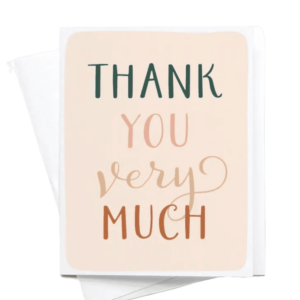 Thank you very much